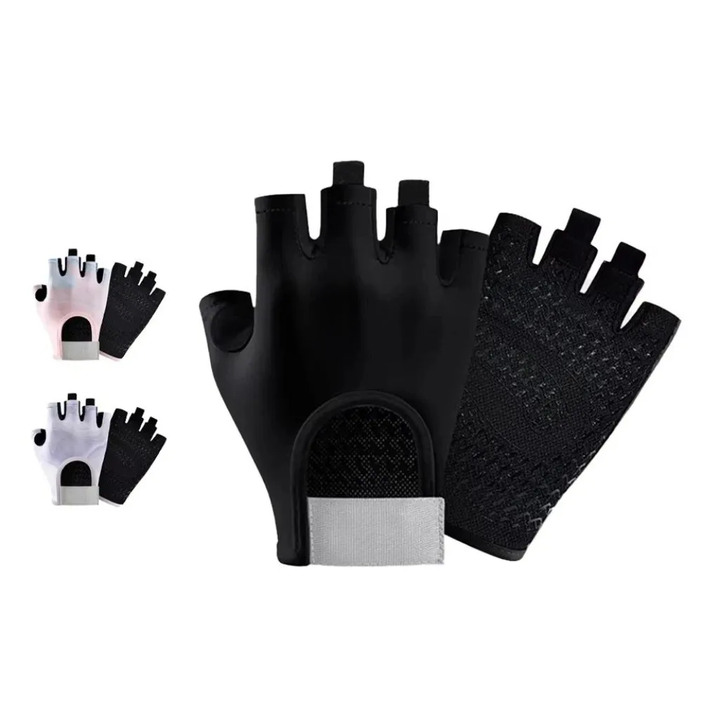 

Workout Equipment Wear-resistant Sports Gloves Thickened Non-slip Half Finger Gloves Cycling Gloves Men Women