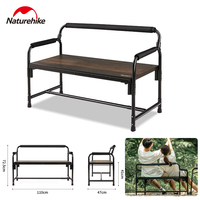 Naturehike Camping Double Chair Outdoor Travel Picnic Furniture 2 Person Seat Detachable Aluminum Alloy Bracket Bearing 160kg