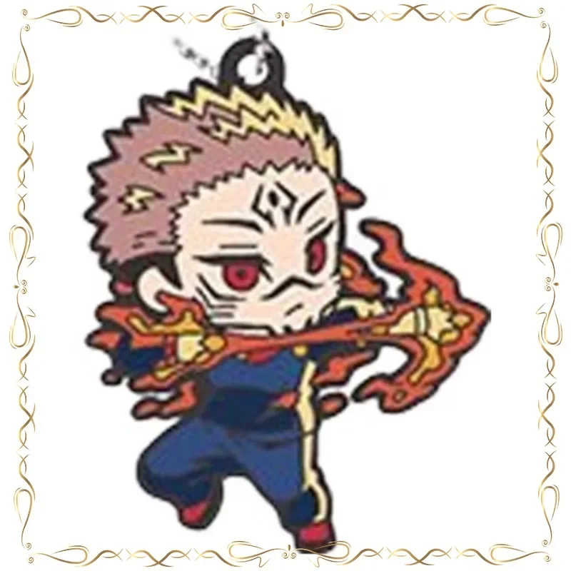 

Itadori Yuji Rubber Anime Figures Pendant Gashapon Keepsake Action Figure Model Toys