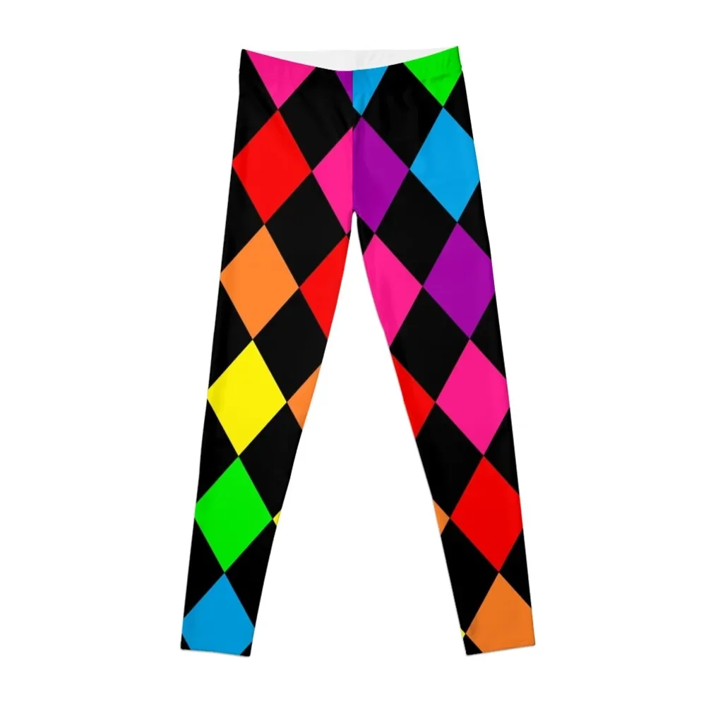 rainbow diamond pattern Leggings gym sportswear woman legging push up Womens Leggings