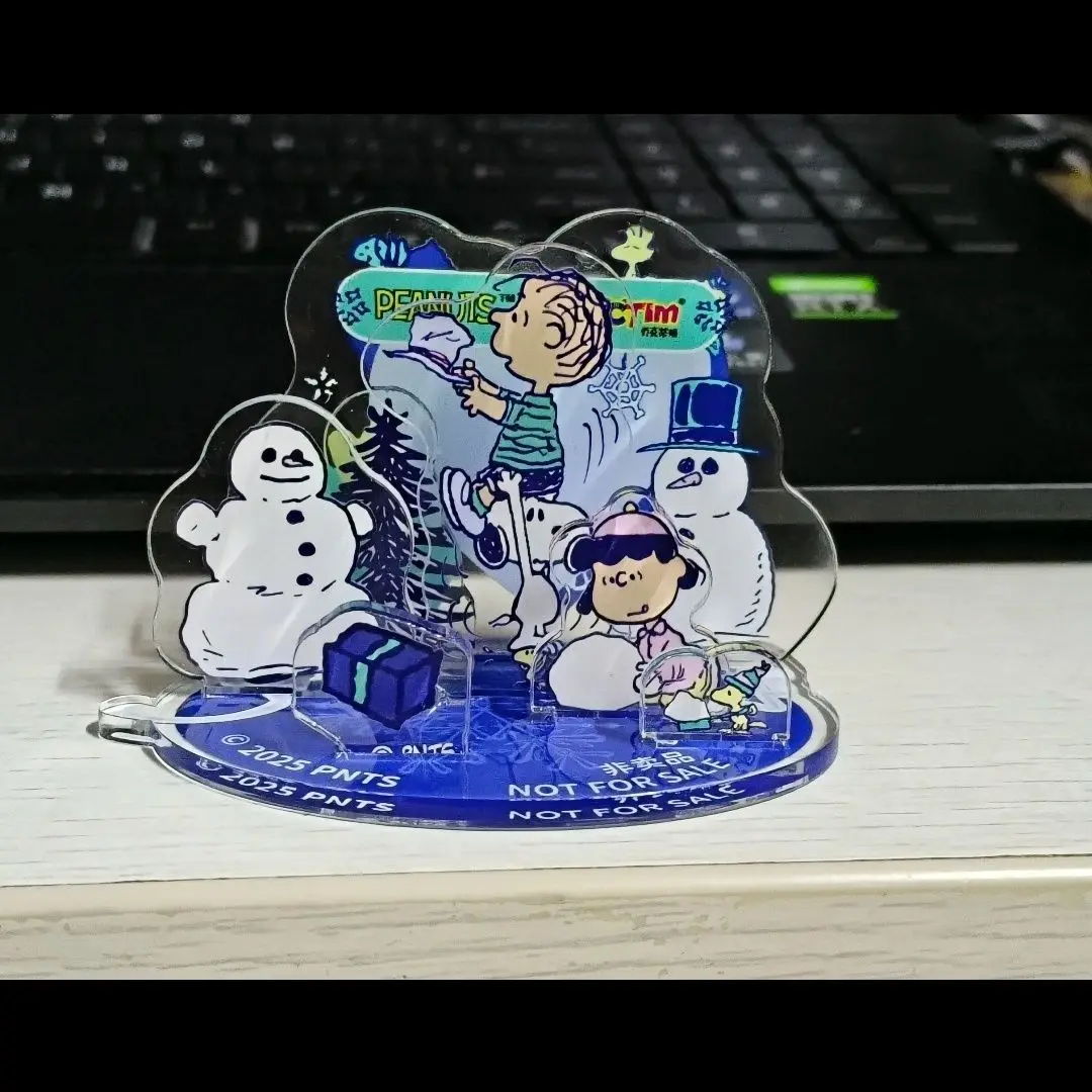 

Аниме Kawaii Snoopy, мультяшные настольные украшения, подарки для друзей и лучших друзей, мультяшный щенок, игрушка «сделай сам», декор