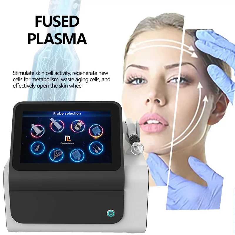 

2025 Newest 8 in 1 Fusion Plasma Cold Warm Ozone PlasmaLifting Skin Tightening Acne Remove Ozone Plasma Machine