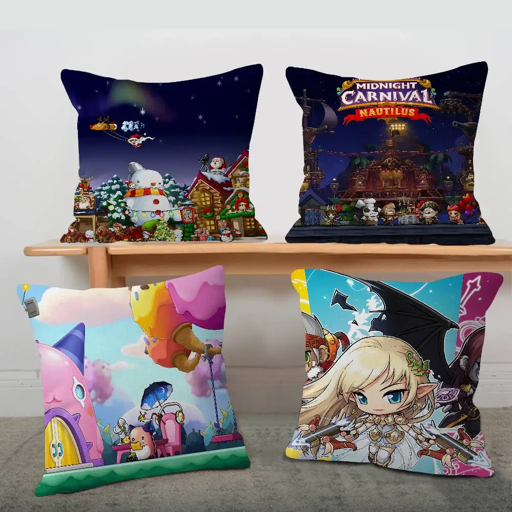 

Game Maplestory Personalized Pillow Cover Kids Bedroom Wild Party Decor Pillowcase Kid Birthday Shower Gift