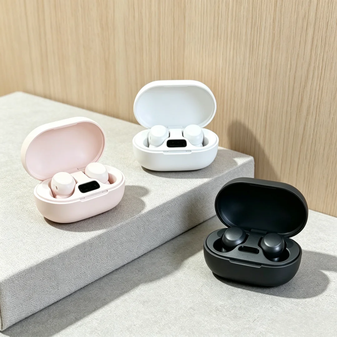 TWS Bluetooth Earphones Wireless bluetooth headset Noise Cancelling Headsets With Microphone Headphones apply to smartphones — product photo 1 of 1