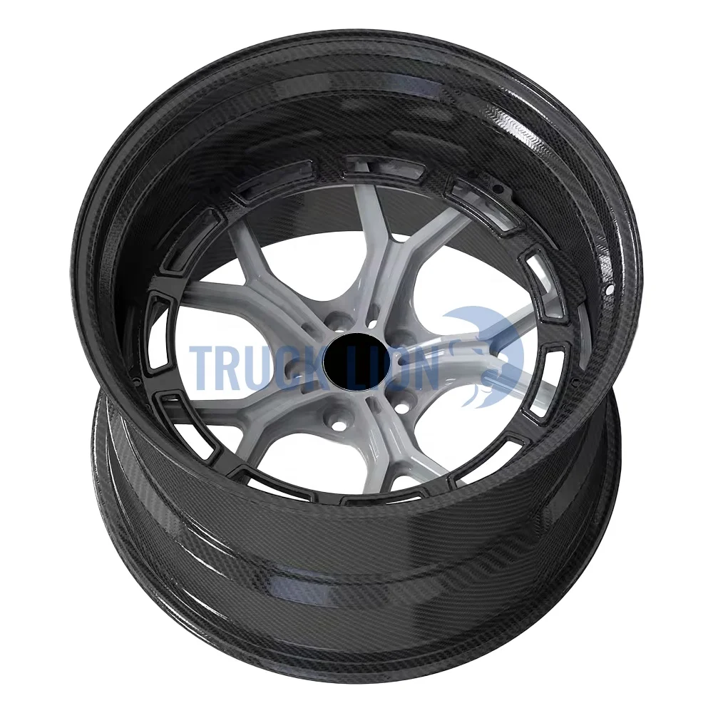 Wholesale Carbon Fiber Forged Wheel Rim, 17-24 Inch Custom Alloy Hub, High Performance Universal Passenger Car Mod Wheels