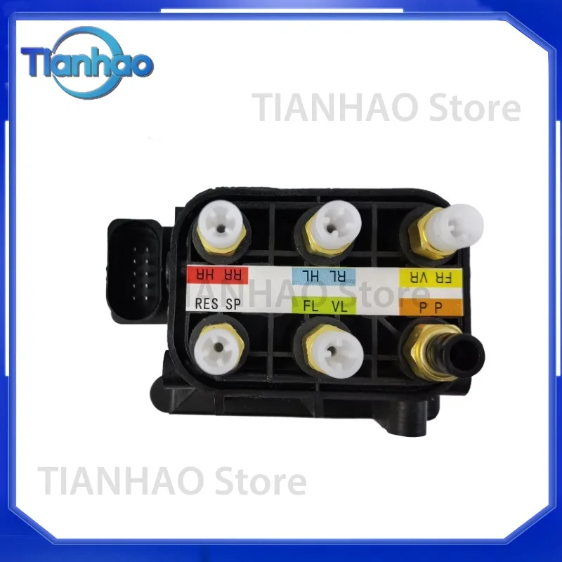 For Mercedes-Benz W164 W166 W221 W251 Air Suspension Solenoid Valve Air Damper Air Distributor A2123200358 2513200058 view 3