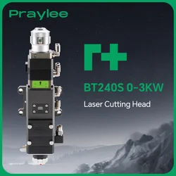 Raytools Fiber Laser Cutting Head BT240S 0-3KW CNC Laser Head for Metal Cutting Manual Focusing QBH Laser Cutting Machine