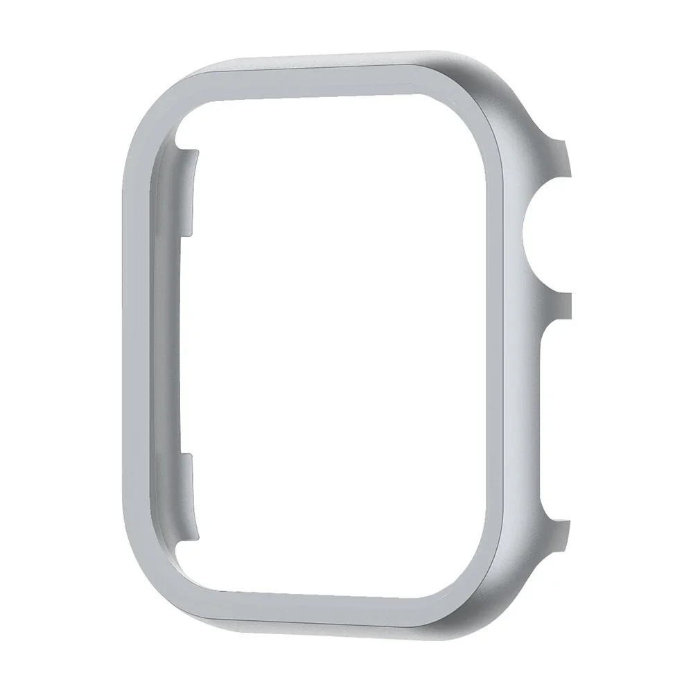 Metal Case for Apple Watch Series 9 8 7 41mm 45mm Aluminium Alloy Bumper Cases for iWatch 6 SE 40mm 44mm Frame Protective Cover