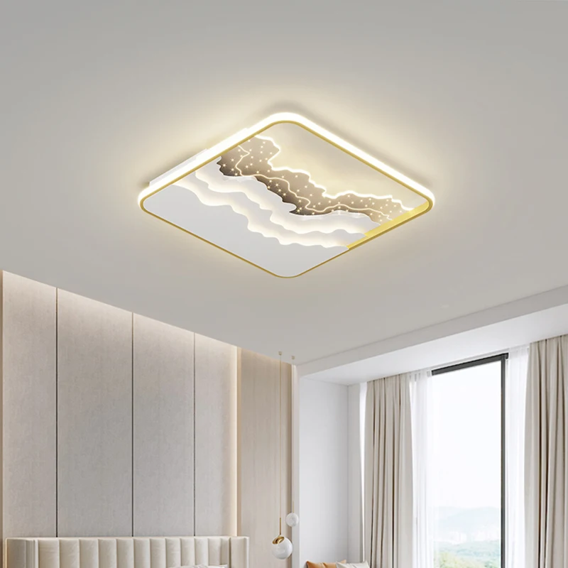 Nordic Creative Led Ceiling Light Stars Art Decoration For Living Room Bedroom Foyer Lamp Home Fixture Indoor Lighting AC90-260v