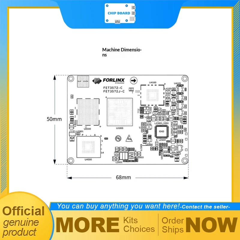 Forlinx RK3572 Embedded Dev Board, Rockchip RK3572, 8-core high-performance low-power AI computing platform SBC