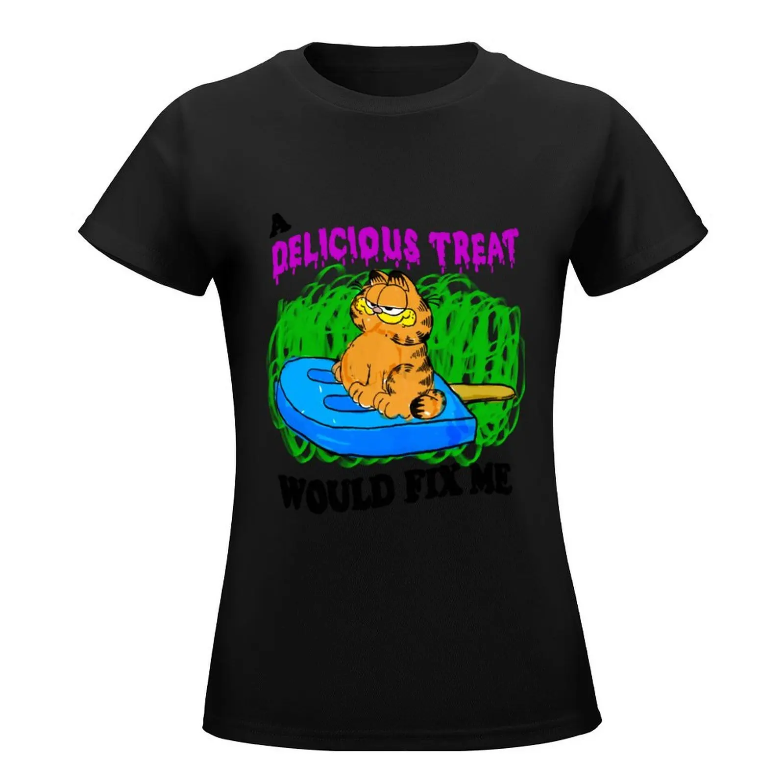 Delicious Treat T-Shirt Aesthetic clothing Short sleeve tee aesthetic clothes tees tshirts for Women