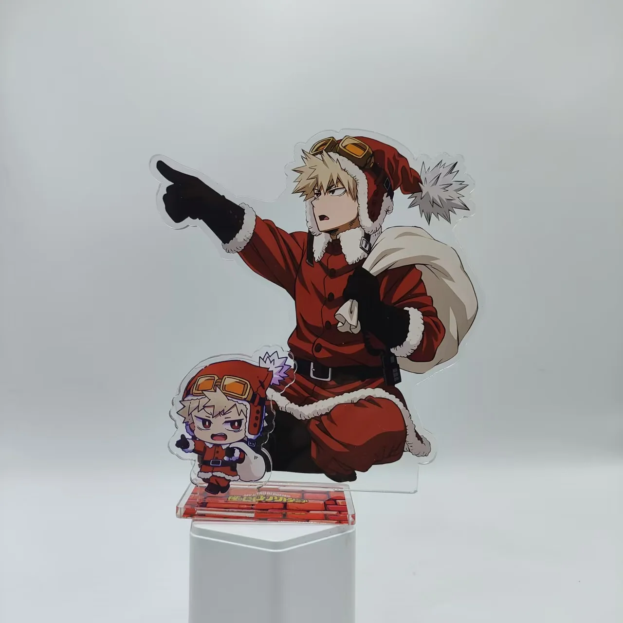 My Hero Academia Anime 15 سم حامل أكريليك - لوحة ديكور مكتب عيد الميلاد للمشجعين، حامل عرض كوسبلاي هدية علوية #2