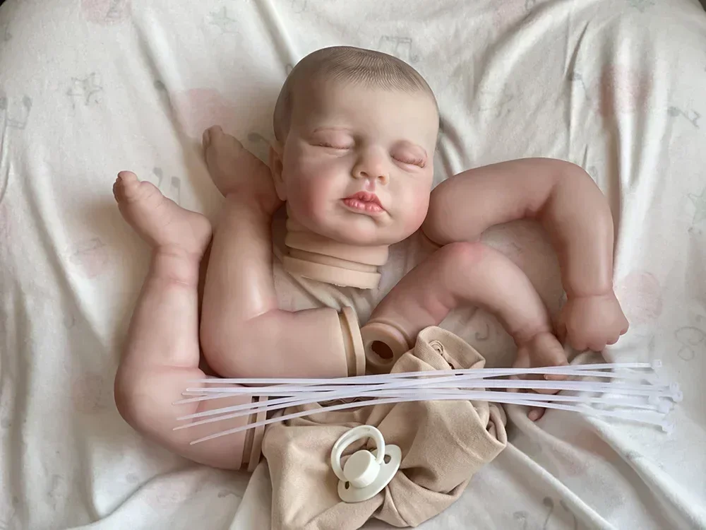 

19inch Already Painted Kits Loulou Very Lifelike With Many Details 3D Skin With Veins same As picture with Extra Body