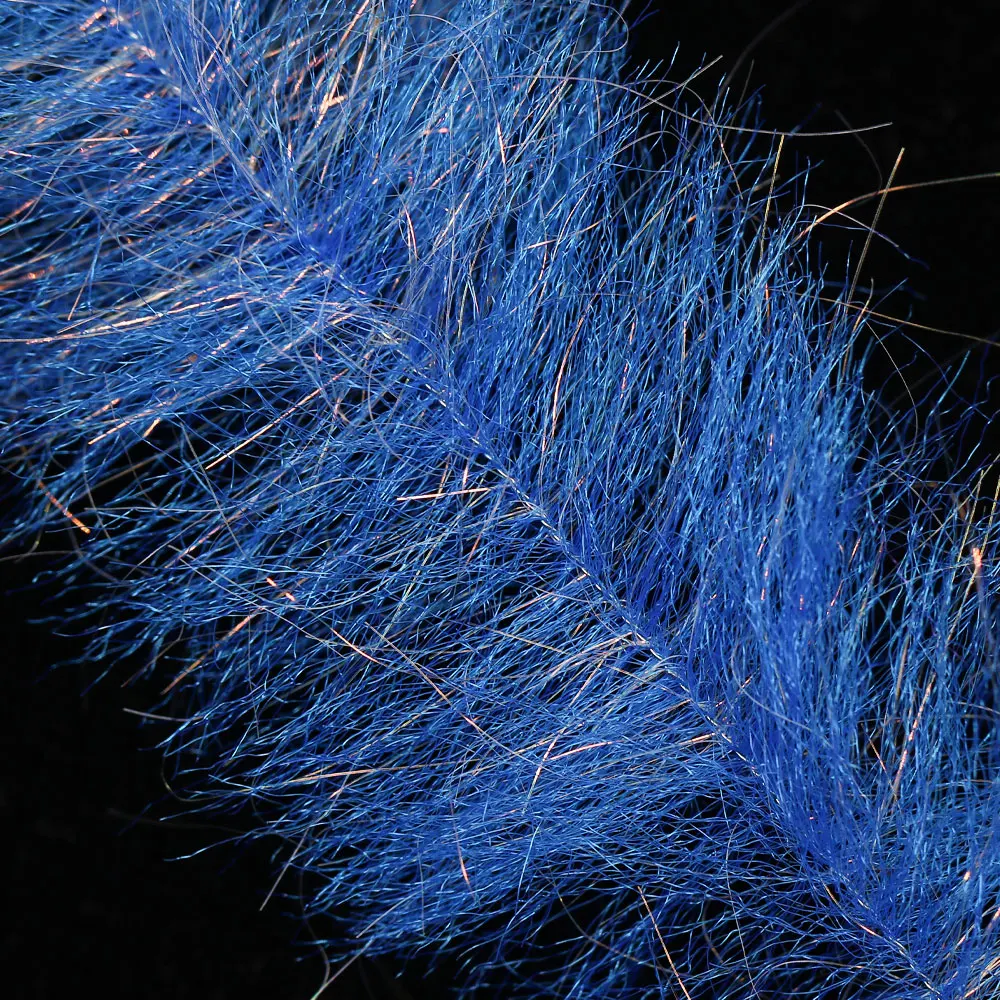2 Stück 1"~3,5" Flash Streamer Dubbing Pinsel Fliegenbindematerial Minnow Köderfisch Streamer Hecht Muskie Barsch Salzwasser Angelköder – Detail 8