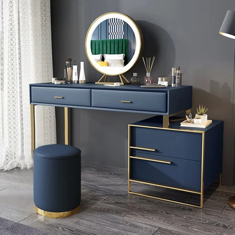 

Multifonctional Accessories Dressing Table Mirror Bedroom Makeup Dressing Table Vanity Design Espejo Tocador Italian Furniture