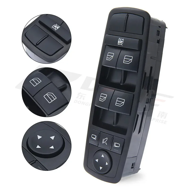 Front Left Master Power Window Switch A2518300290 2518300290 For Mercedes Benz W164 GL320 GL350 GL450 ML320 ML350 ML450 R350