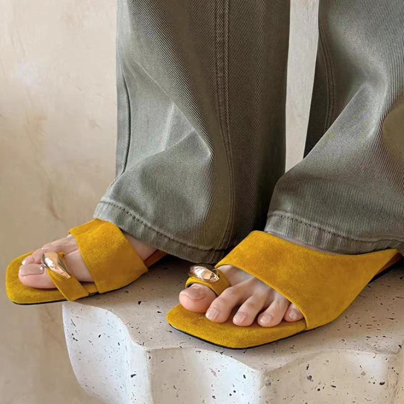 

2026 Spring and Summer New Print Platform Sandals for Women Perfect with French Style and Single Strand Straps