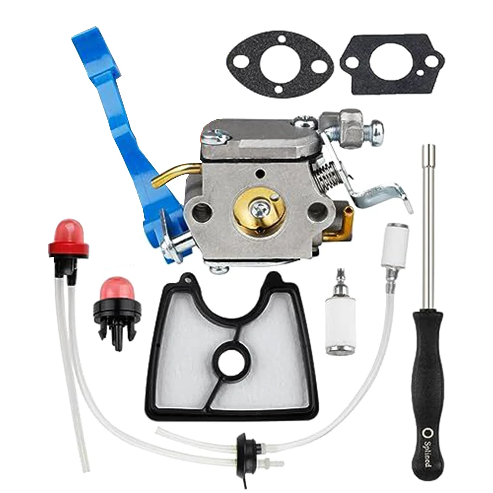 Complete Fuel System Kit for Leaf Blowers Carburetor Set Compatible with Models For 125B For 125BX and For 125BVX