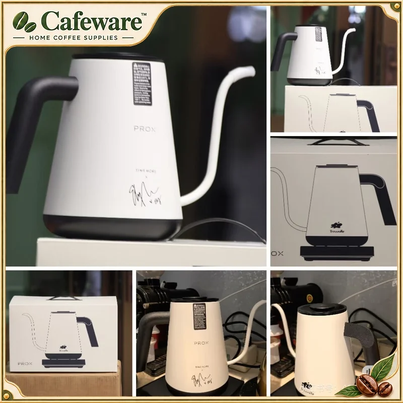 Timemore Fish Pro X Electric Gooseneck Kettle Precise Temperature Control Pour Over Coffee Kettle For Home Coffee Brewing