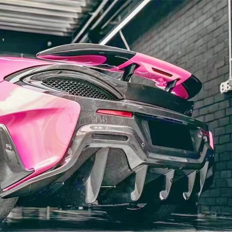 

Carbon Fiber 600LT Style Rear Bumper for Mclaren 540c 570s Upgrade 600LT Carbon Fiber Rear Bumper Body Kit
