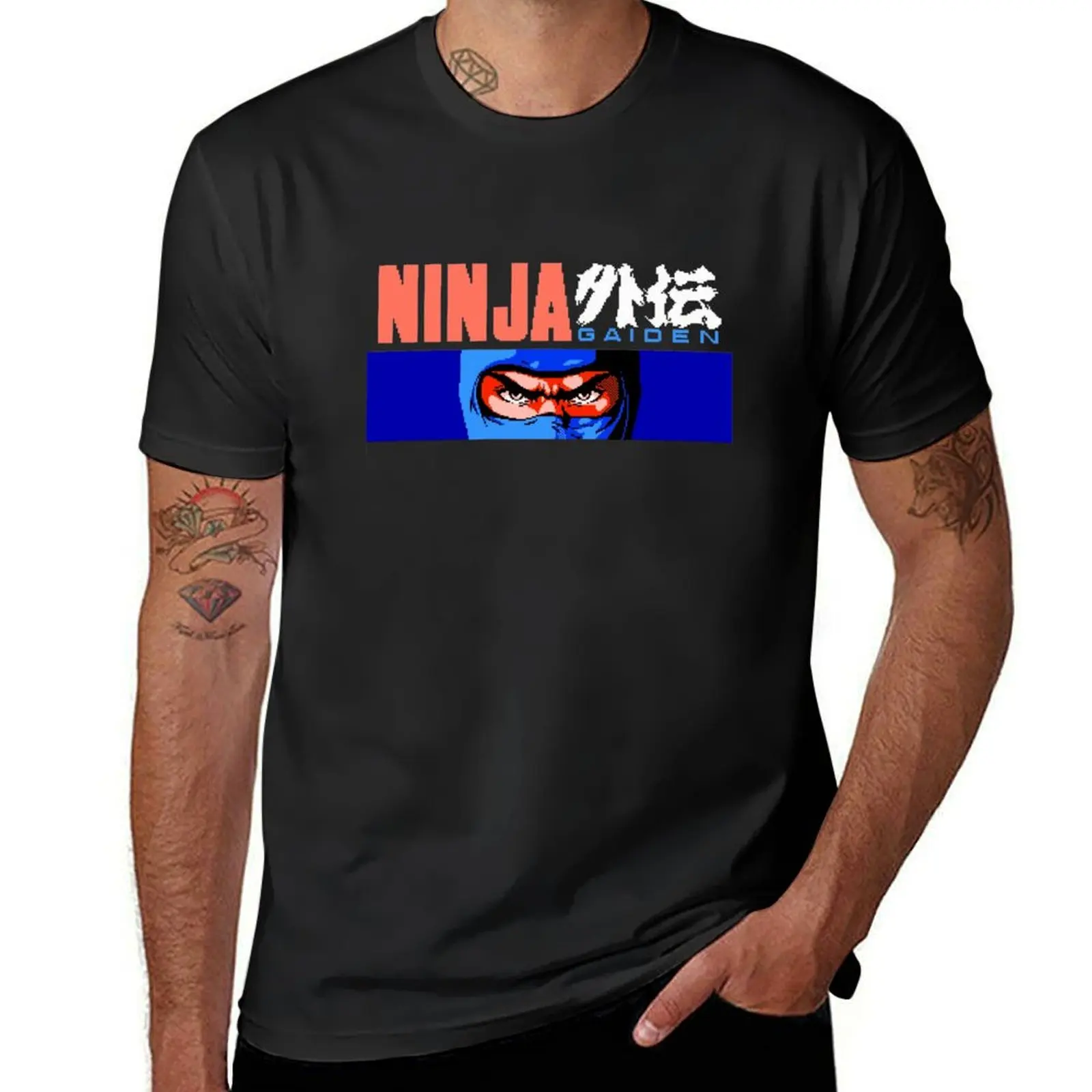 

NINJA GAIDEN TITLE SCREEN T-Shirt aesthetic clothes customizeds oversized t shirt men
