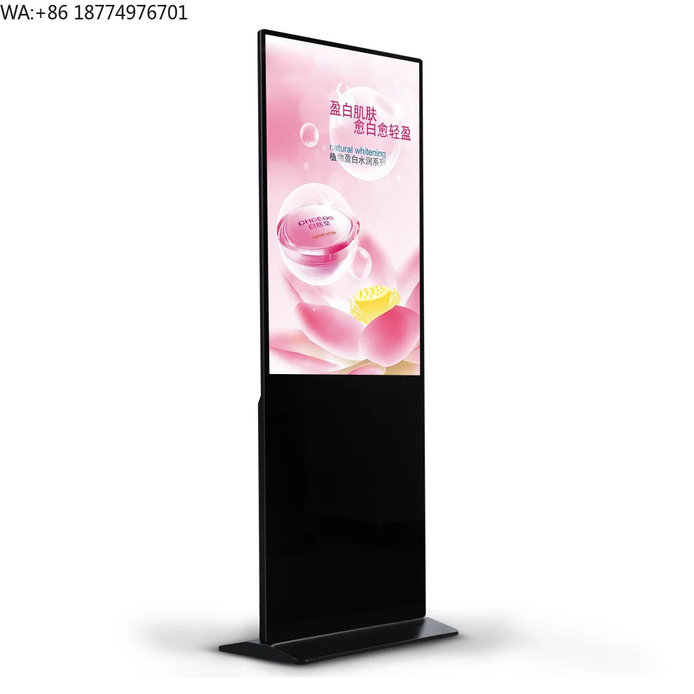 

49-дюймовый напольный рекламный LCD-дисплей для цифровых вывесок и рекламных киосков