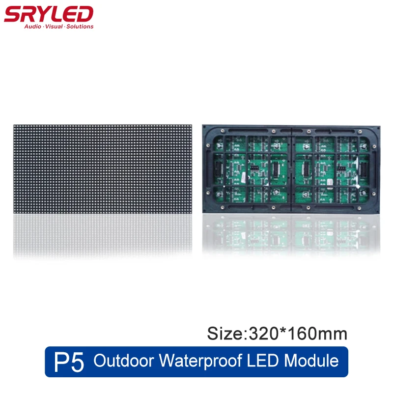 

SRYLED Led Matrix Module 64X32 P3 P4 P5 Outdoor SMD RGB Full Color Waterproof Led Display Module