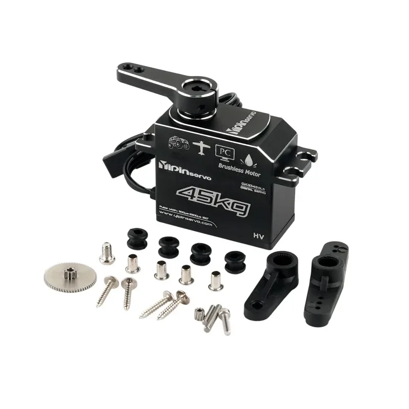 GX3345BLS 45KG Digital Servo High Torque Brushless Motor Metal Gear 180 270 Degree for 1/8 1/10 RC Crawler Truck Robotics
