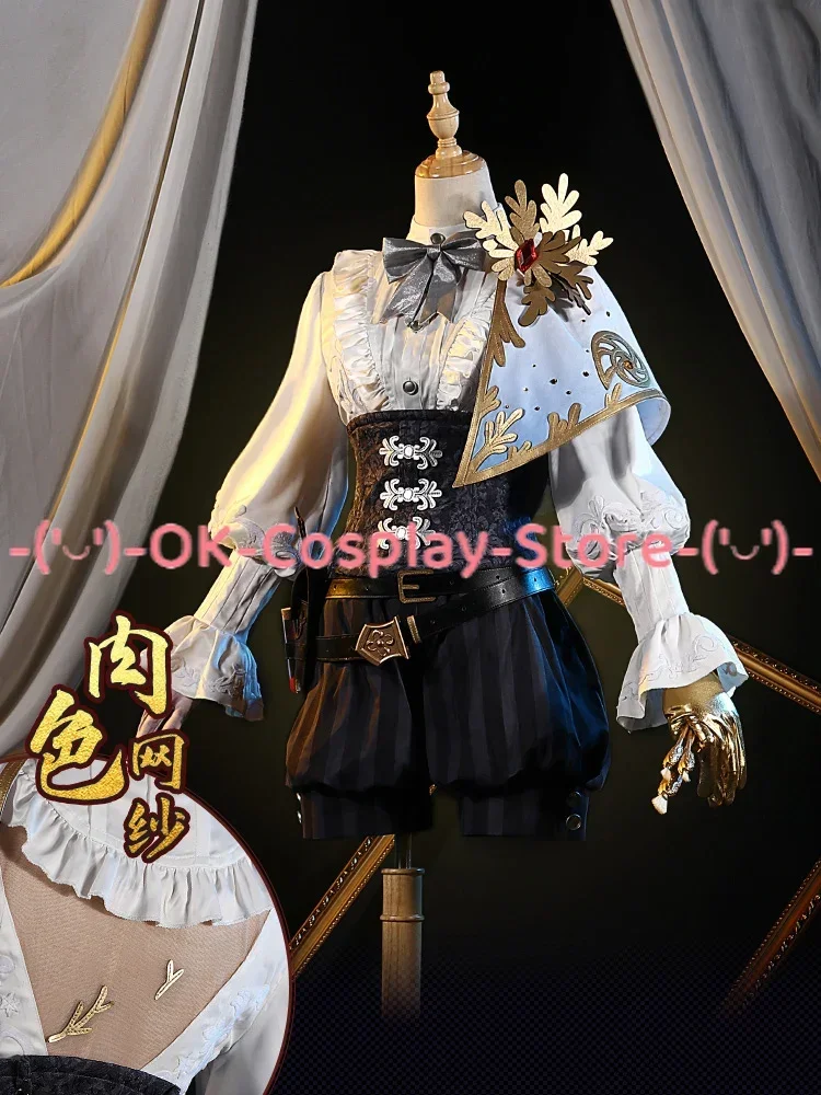 Game Identity V Survivor Painter Edgar Valden Cosplay Costume Fancy Suit Party Outfits Halloween Carnival Uniforms