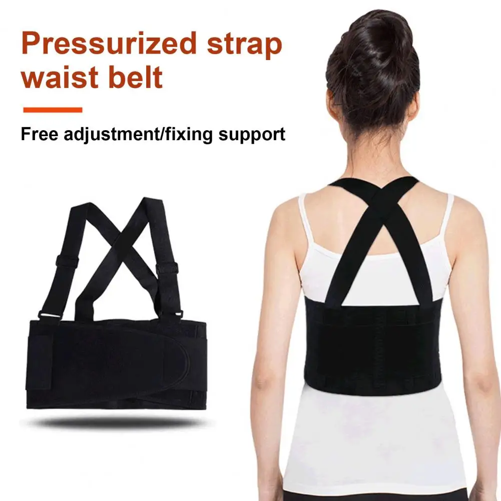 Adjustable Back Support Brace Ergonomic Adjustable Back Support Belt for Heavy Lifting Construction Work for Men for Warehouse