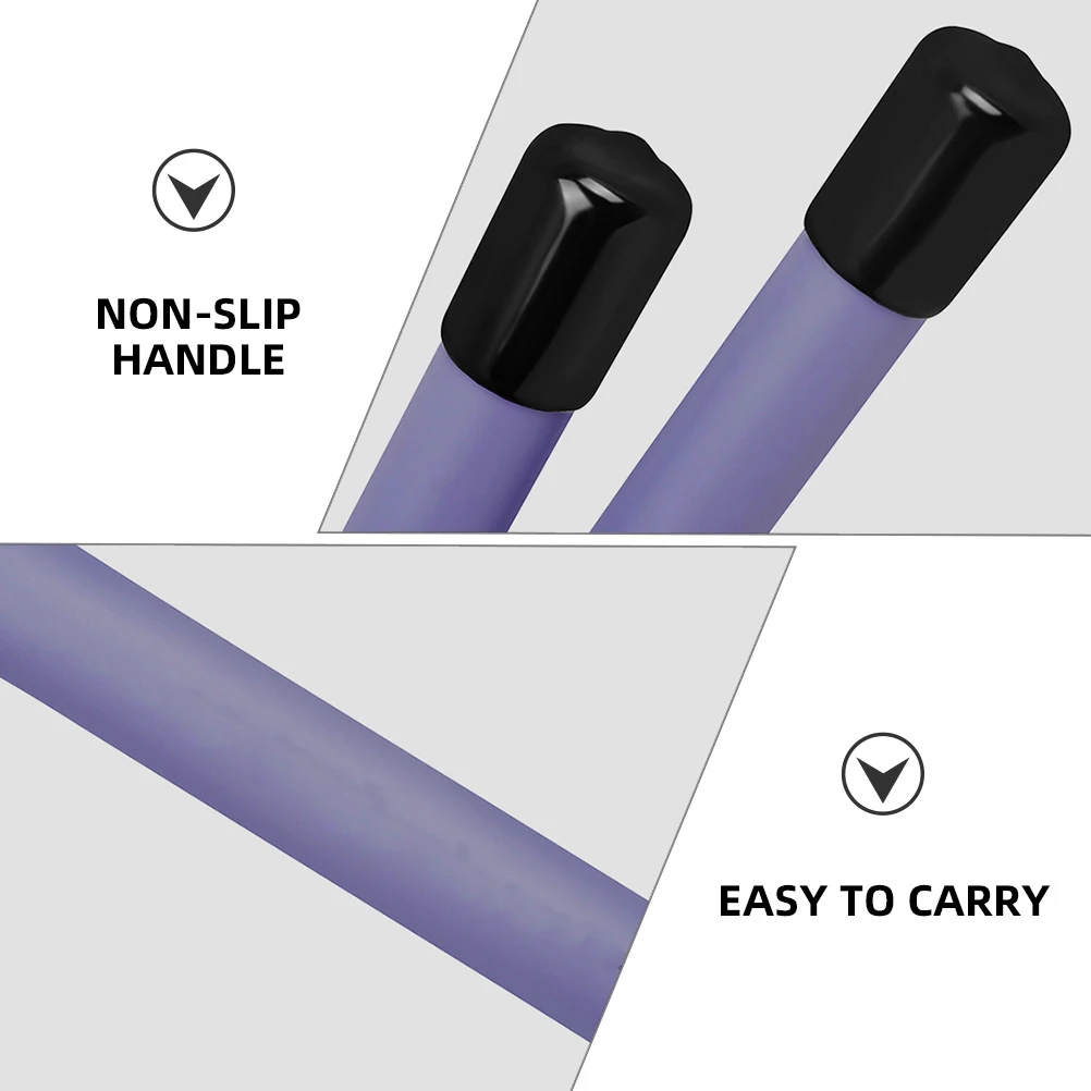 

1 Pair AN-24 Purple Retractable Steel Wire Drum Brushes for Jazz Drums Professional Sticks Percussion Accessories