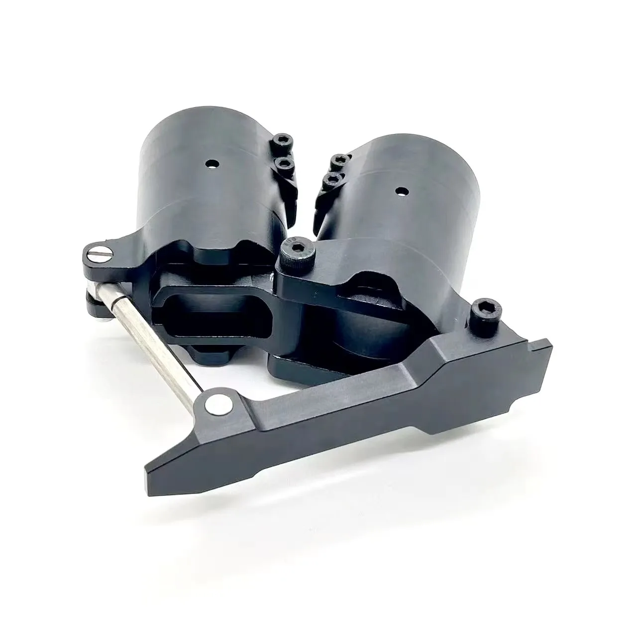 Bras pliant de 50mm, connecteur de joint pliant en alliage d'aluminium 7075, pince de train d'atterrissage en tube de carbone, pour drone télécommandé 1 pièce