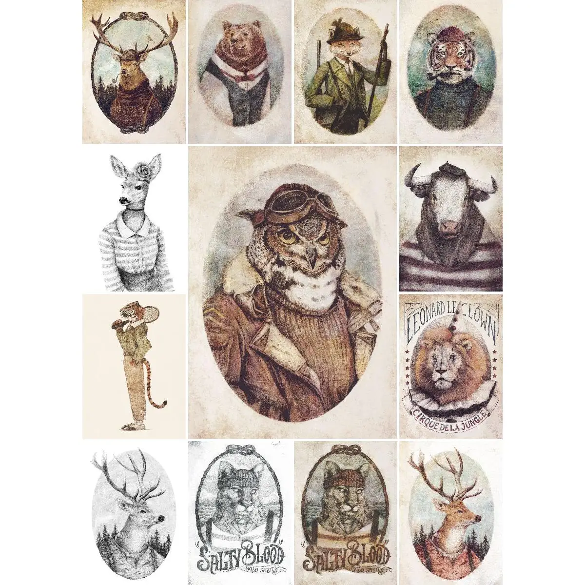 لو المهرج طباعة ملصقات فنية ، جمع اللوحات ، التصميم الداخلي ، ديكور جداري للمنزل