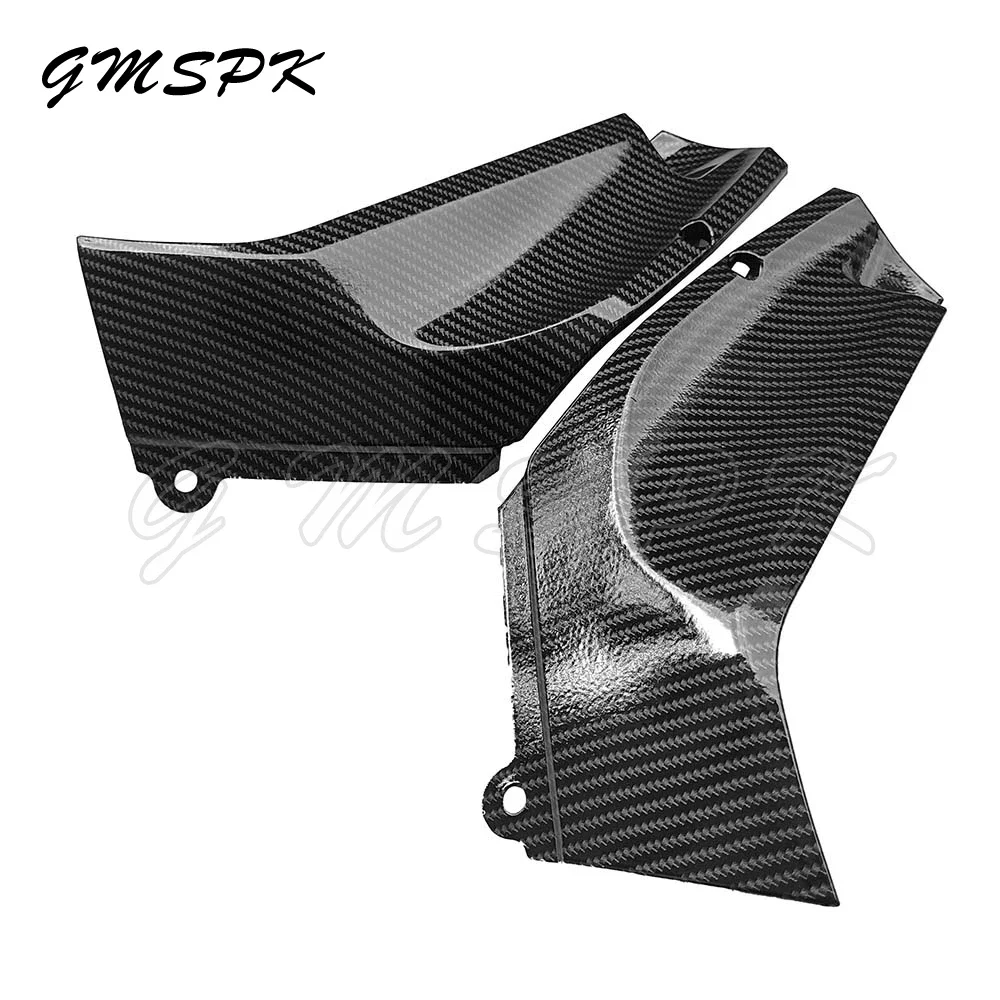 1 Pair Carbon Fiber Pattern Motorcycle Parts Side Panels Fairing Cover Fit for Yamaha YZF R1 YZFR1 1998 1999 2000 2001