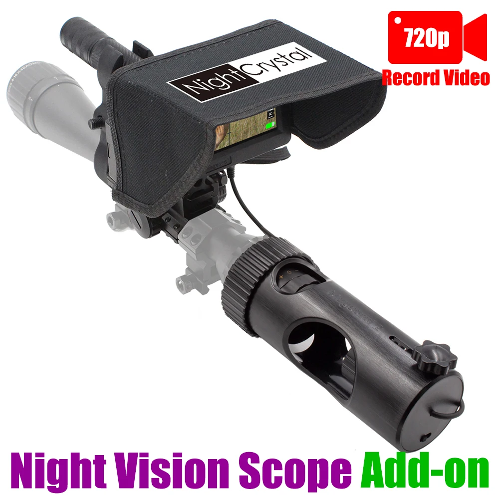 Megaorei M2 M2A Digitales Nachtsichtgerät mit 4,3-Zoll-LCD-Bildschirm & 850nm 940nm Infrarot-IR-Taschenlampe für die Jagd