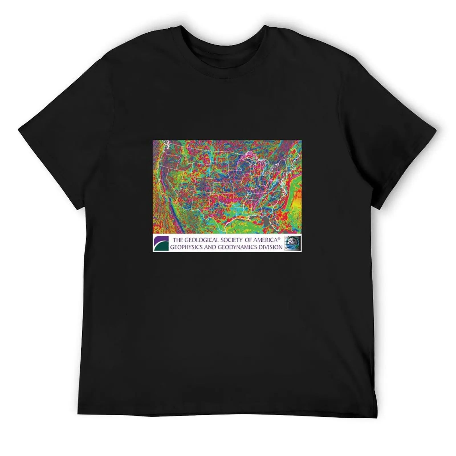 Magnetic anomaly map T-Shirt vintage anime shirt essential t shirt mens graphic t-shirts