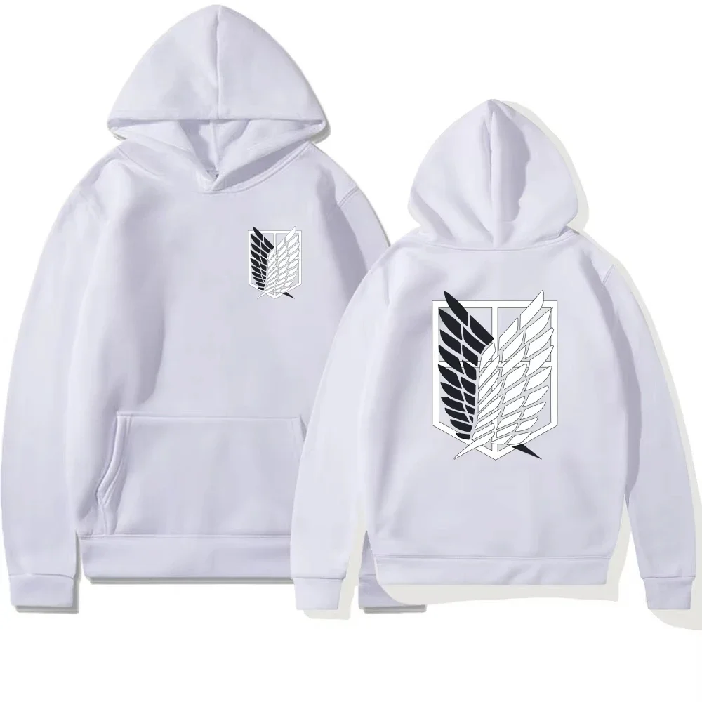 Anime Attack on Titan Womens Hoodie Hoodies Women Streetwear Pullover Harajuku Shingeki no Kyojin Hoody Sweatshirt Clothes
