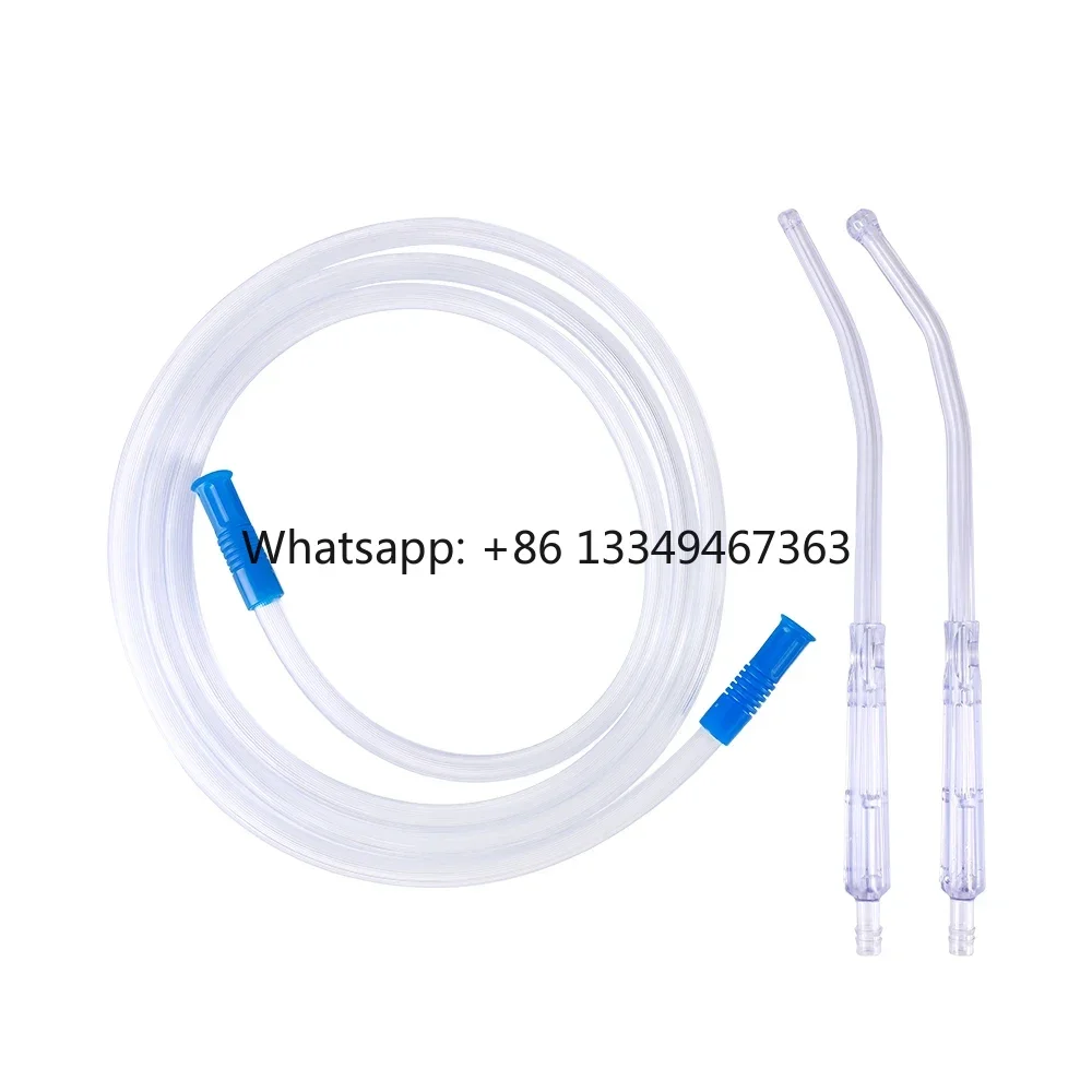 

Manufacturer Disposable Yankauer Suction Tube Connecting Tube With Yankauer Handle Crown Flat Head Factory