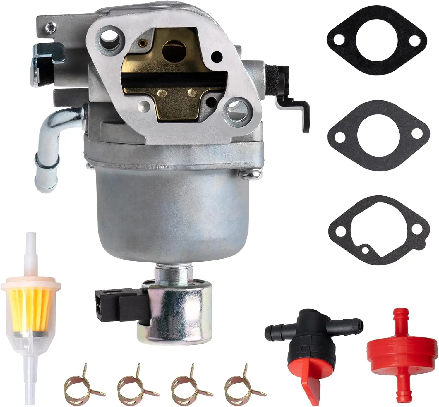 AM135089 Carburetor Compatible with John Deere 107H 125 L111 L118 L120 LA120 LA130 S2046 X140 023204, 699807 406577, 407577