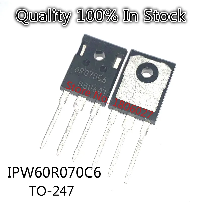 5PCS/lot  6R070C6 IPW60R070C6   TO-247 600V 53A      Spot hot sale