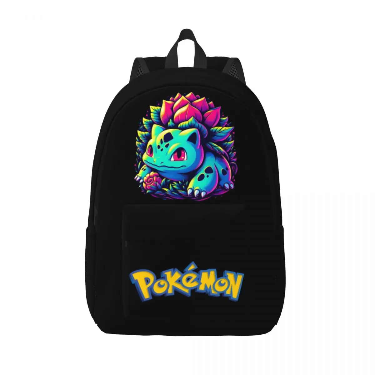 For School To Flourish Zipper Closure Versatile Pokemon Book Pack Girl Kid Handbag For Gifts