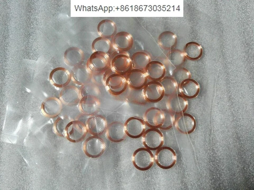 10PCS  Vacuum copper gasket gasket CF16 copper ring Tu2 sealing ring flange copper ring CF35/40 50 63 100 80 Annealing