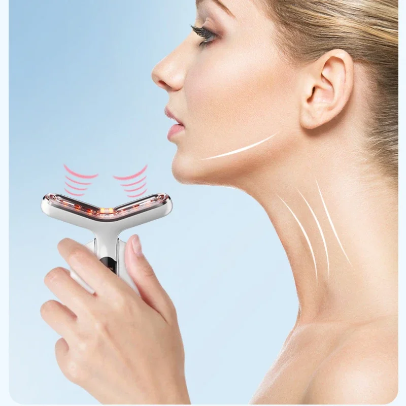 Multi-Functional EMS Microcurrent Beauty Device for Home Use with Skin Tightening and Wrinkle Reducing Accuracy