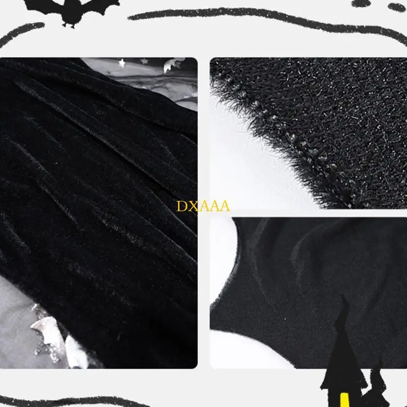 DXAA 2PCS BAT VAMPIRES COSTUME HALLOWEEN Animal Cosplay Costume BAT WING DREAT BAT ORAS BATS FACT