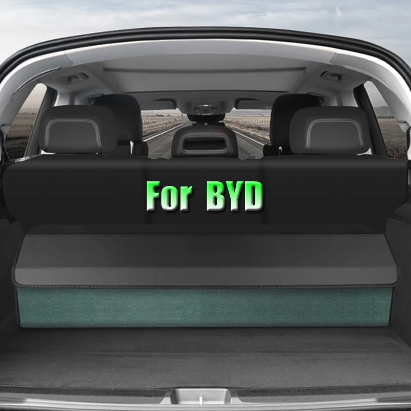 

Large Capacity Car Trunk Organizer Box Folding Multiuse Storage Bag For BYD Atto 3 Yuan Plus Han Tang EV F3 E6 Dmi Song F0 Qin