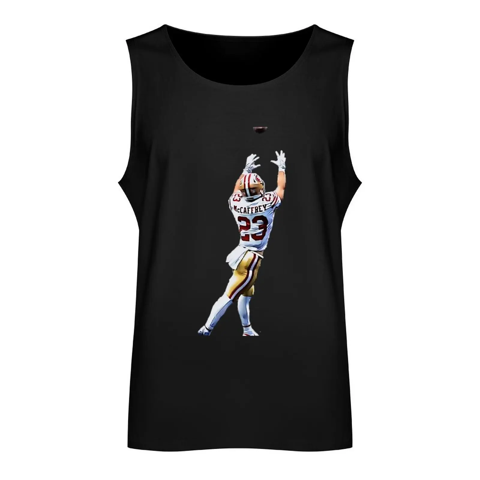 Chrístìán sport McCáffrèy 3 Tank Top Vest male t-shirt Men's sleeveless tshirts for men gym wear men