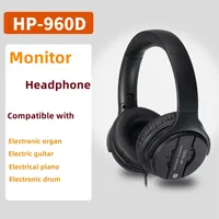 Professional Studio Recording Headphones Audio Headset Wired 3.5mm Hifi Monitor Headphones for Computer Music DJ gamer headset