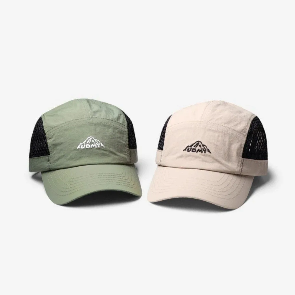 

New Quick Dry Baseball Cap Breathable Lightweight Men Peaked Hat Mesh Sun Protection Cap For Outdoor Running Sports