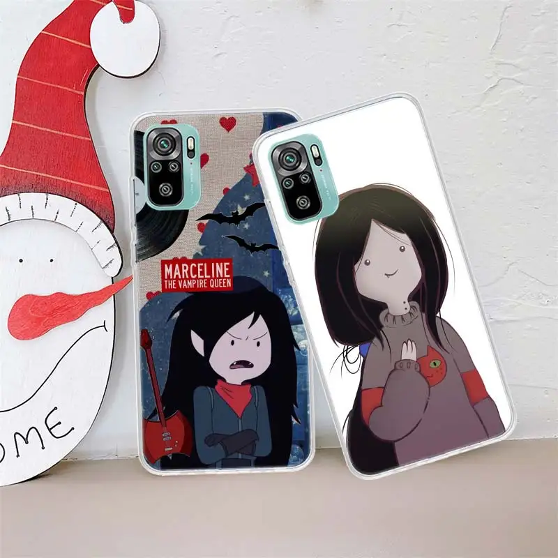 Adventure Time Marceline Phone Case For Xiaomi Poco X3 F6 X4 F4 GT M3 M4 M5 M5S X5 X6 Pro 5G F5 F3 F2 F1 Mi Note 10 Lite Silico