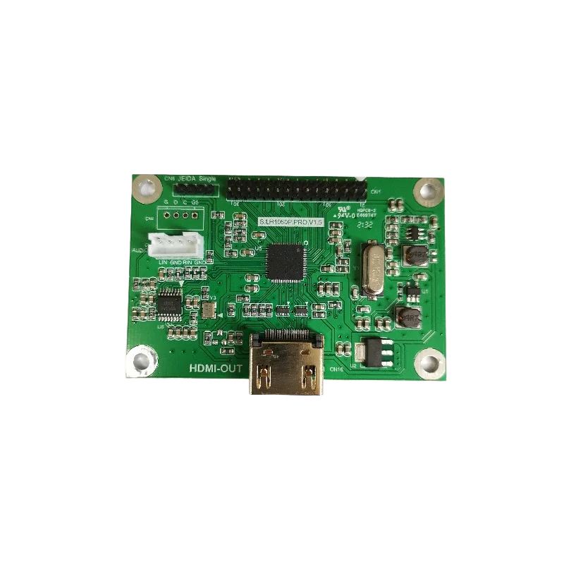 For LVDS to HDMI adapter board, output supports multiple resolutions